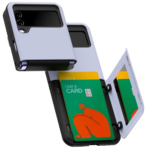 갤럭시 Z플립4 케이스 마그네틱 카드 도어 범퍼 제트플립4
